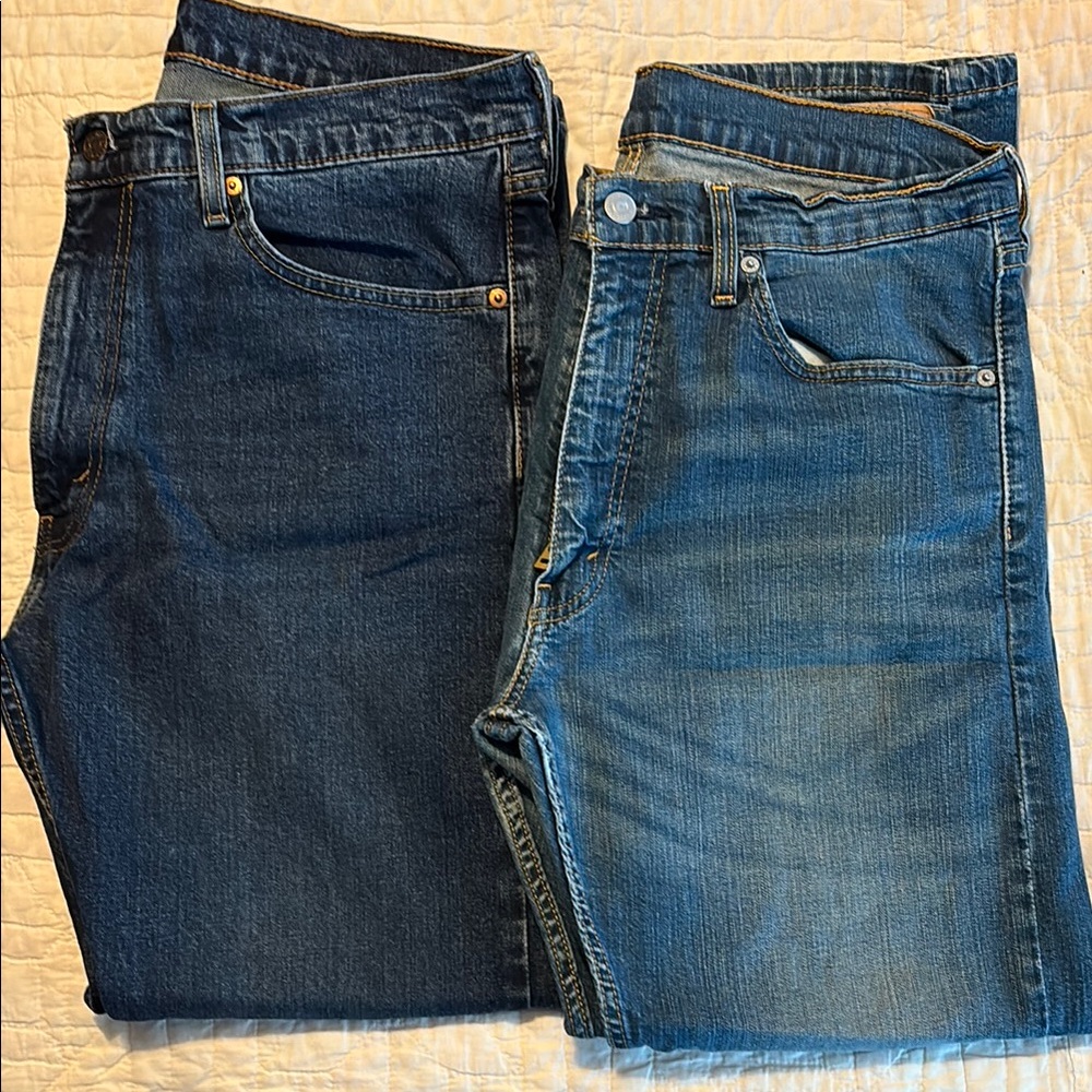 2 pair Men's Levi’s 505